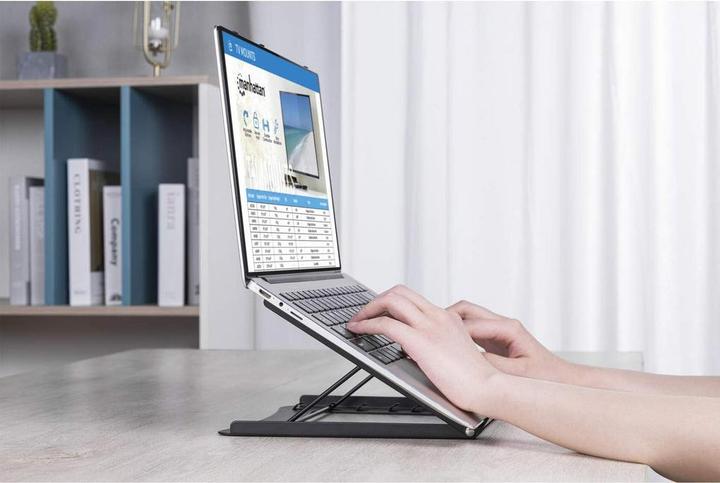 Immagine prodotto Manhattan MH, supporto pieghevole per laptop/tablet in acciaio