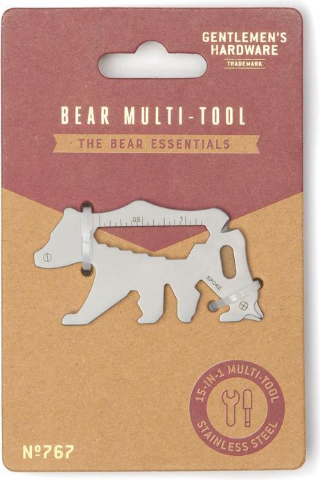 Gentlemen's Hardware Mini Bear Multi-Tool (15 Functions)