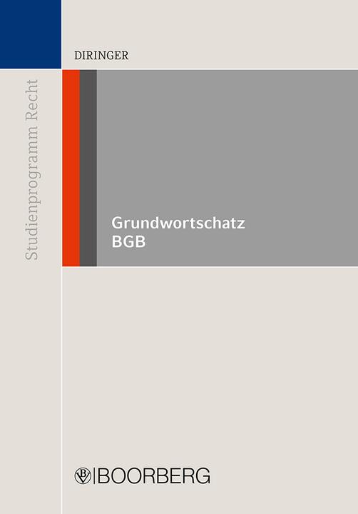 Produktbild Grundwortschatz BGB (Deutsch, Arnd Diringer, 2018)