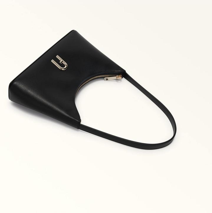 Image du produit Furla diamante mini leather bag color black