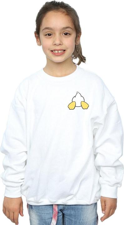 Produktbild Disney Donald Duck Backside Breast Print Sweatshirt Mädchen (140, 146)
