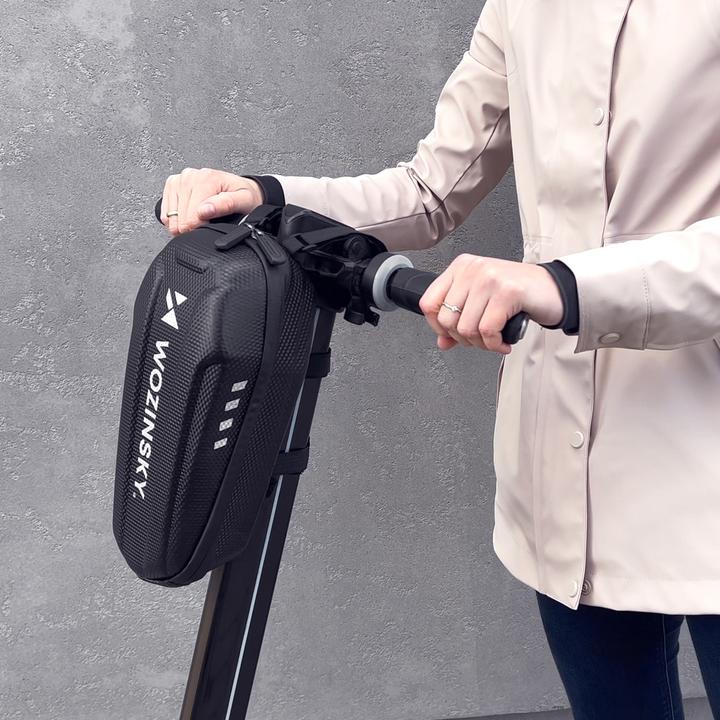 Produktbild Wozinsky wasserdichte Scooter Lenkertasche 3l Lenkertasche schwarz (WSB4BK) (3 l, Lenkertasche)