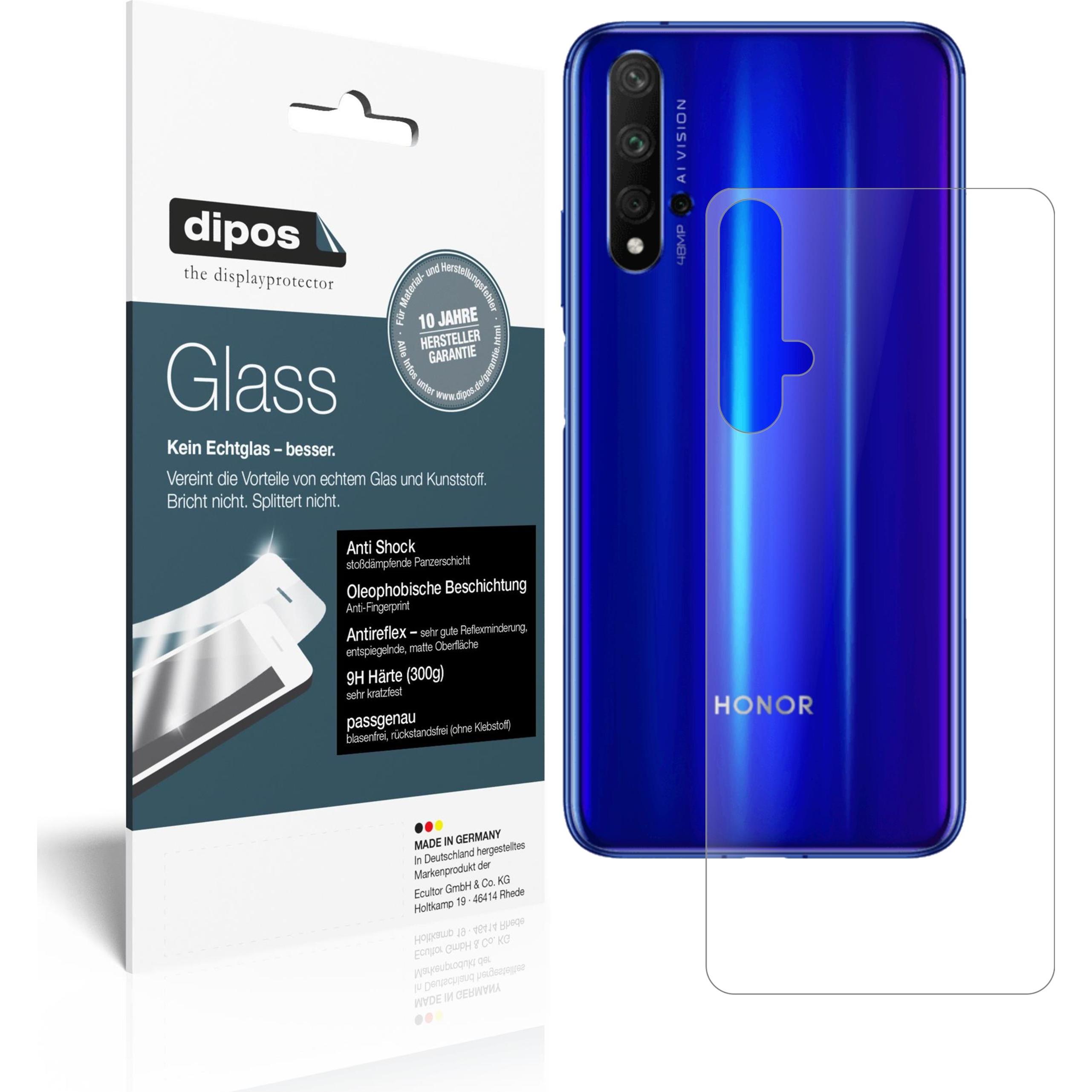 Dipos Displayschutz Anti-Shock (1 Stück, Huawei Mate 20 Pro), Smartphone Schutzfolie, Transparent