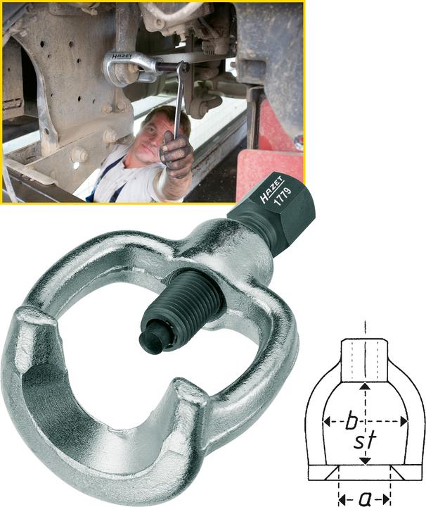 Actual product image HAZET Ball joint puller 1779-37