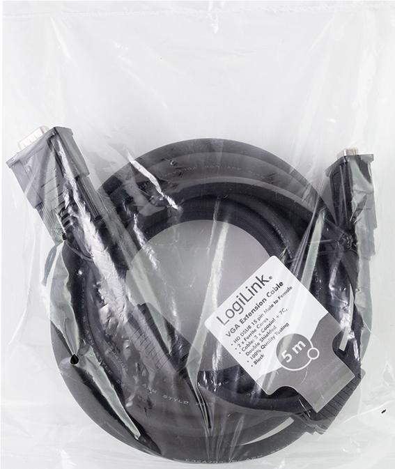 Actual product image LogiLink VGA — VGA (5 m, VGA)
