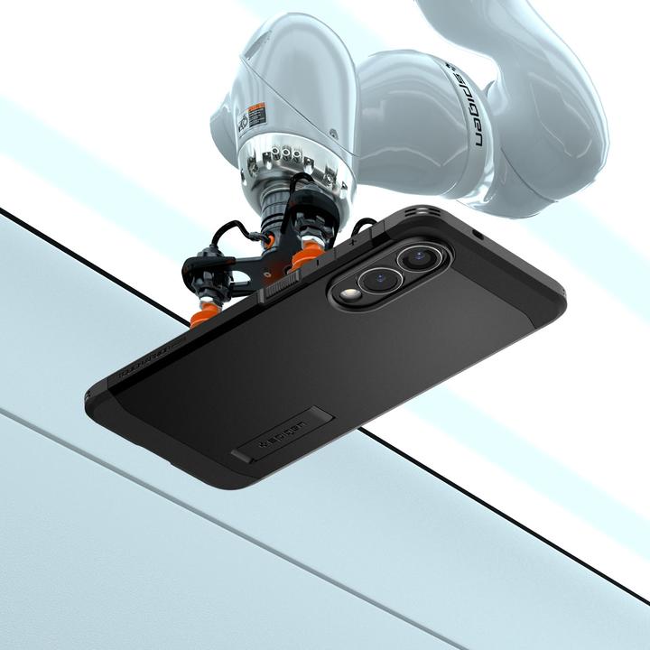 Produktbild Spigen - Tough Armor MagSafe - Samsung Galaxy S25 Edge - Black (Samsung Galaxy S25 Edge)