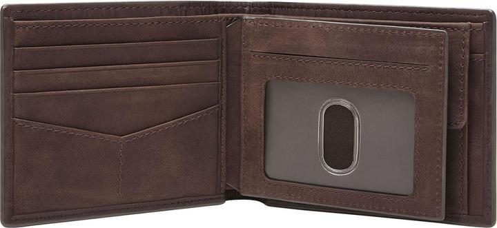 Actual product image Fossil Derrick Bifold Large Coin Pocket