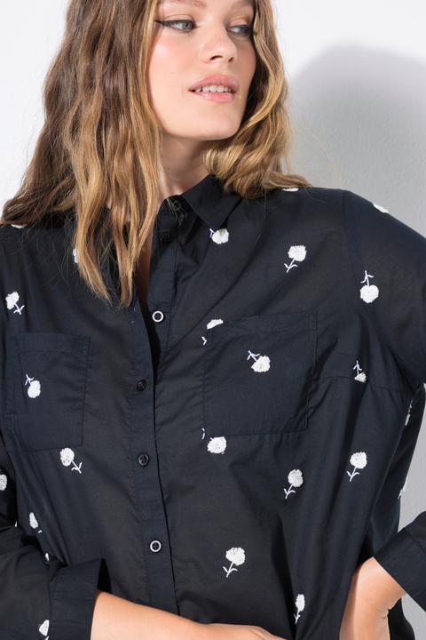 Immagine prodotto Studio Untold Camicia dal taglio squadrato con ricami floreali (46, 48)