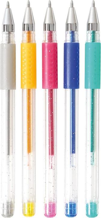 Actual product image I Am Creative Gel pen set glitter, 5 pcs. (5x)