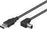 Produktbild Goobay Wentronic USB 2.0 Hi-Speed Kabel, Schwarz, 1 m (1 m, USB 2.0)