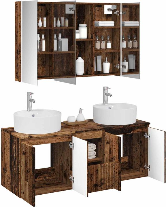 Produktbild vidaXL Badezimmerschrank-Set