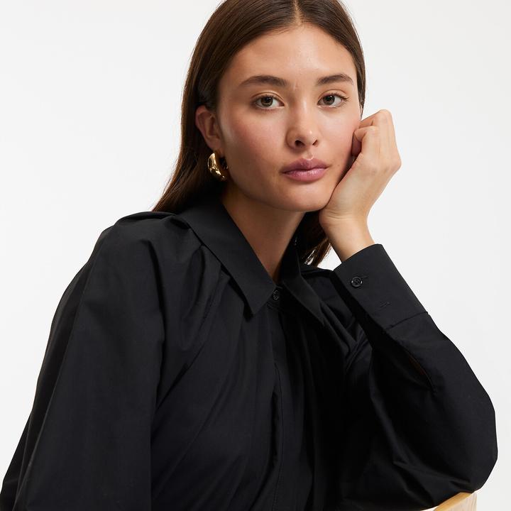 Actual product image La Redoute Collections Lockeres Baumwollhemd mit langen Ärmeln (S)