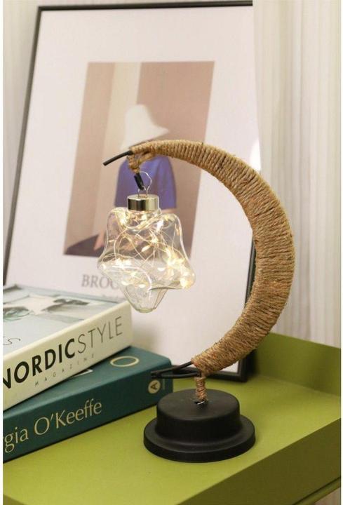 Actual product image OEM Lights for outdoor use Table lamp bedside Twirl star Art Deco (version 3) EID