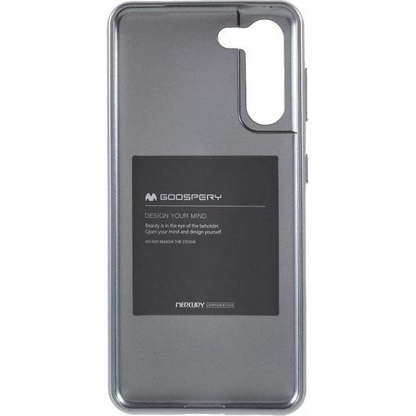Thumbnail - Goospery i Jelly Metal Series (Samsung Galaxy S21+), Smartphone Hülle, Silber