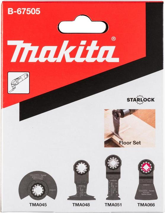 Image du produit Makita Maki Kit de plancher 2 4pcs B-67505