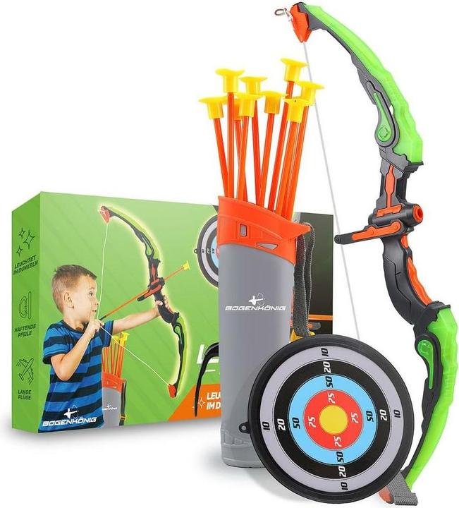 Bogenkönig Bogenschiess-Set leuchtend