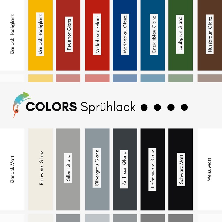 Actual product image Colors Spray can (Silver, 0.40 l)