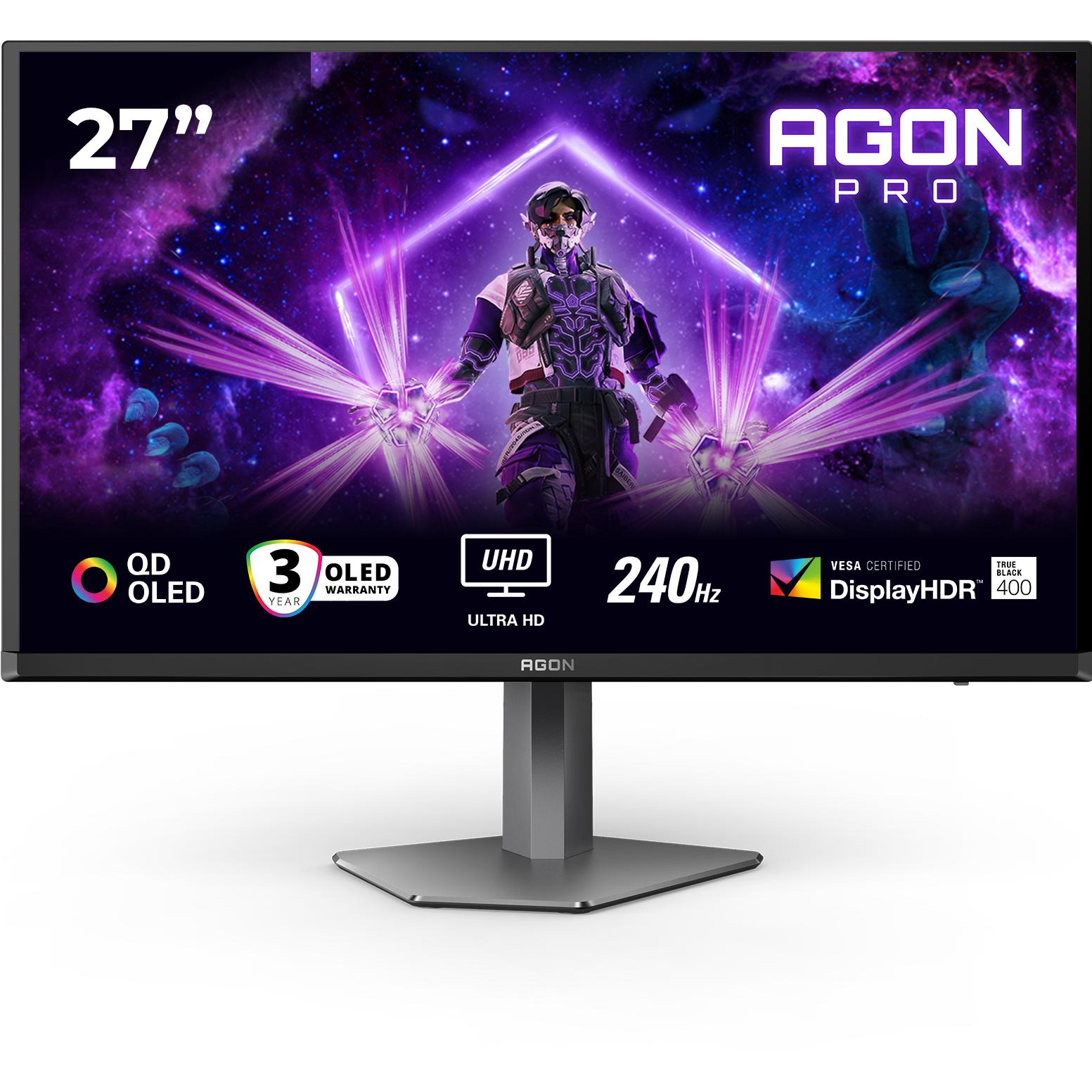 AOC AG276UZD (3840 x 2160 Pixel, 27"), Monitor, Schwarz