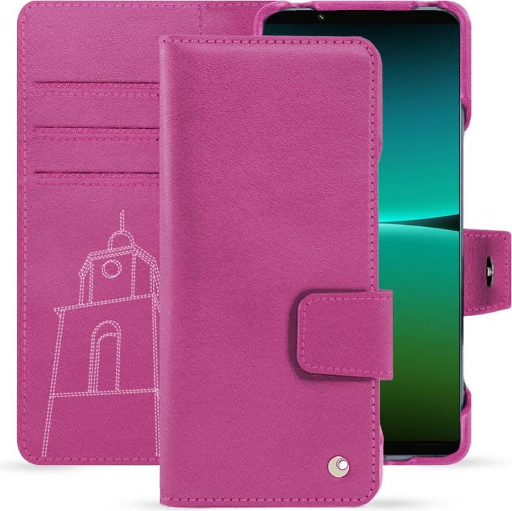 Actual product image Noreve Leather wallet with horizontal flap (Sony Xperia 5 IV)