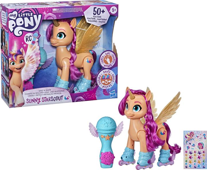 Produktbild My Little Pony A New Generation Sing- und Skatespass Sunny Starscout