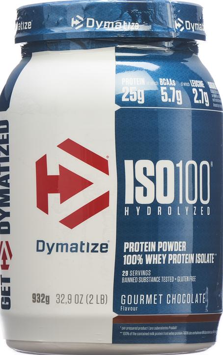 Actual product image Dymatize ISO 100 (Chocolate, 1 x, 932 g)