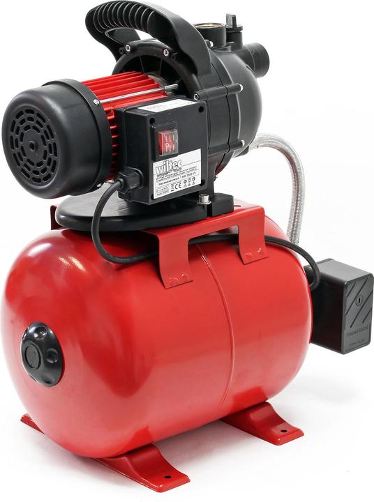 Immagine prodotto Wiltec Pompa per acquedotti domestici 1000W da giardino 3500l/h pompa per acquedotti pompa per acquedotti (Pompa acqua sanitaria)