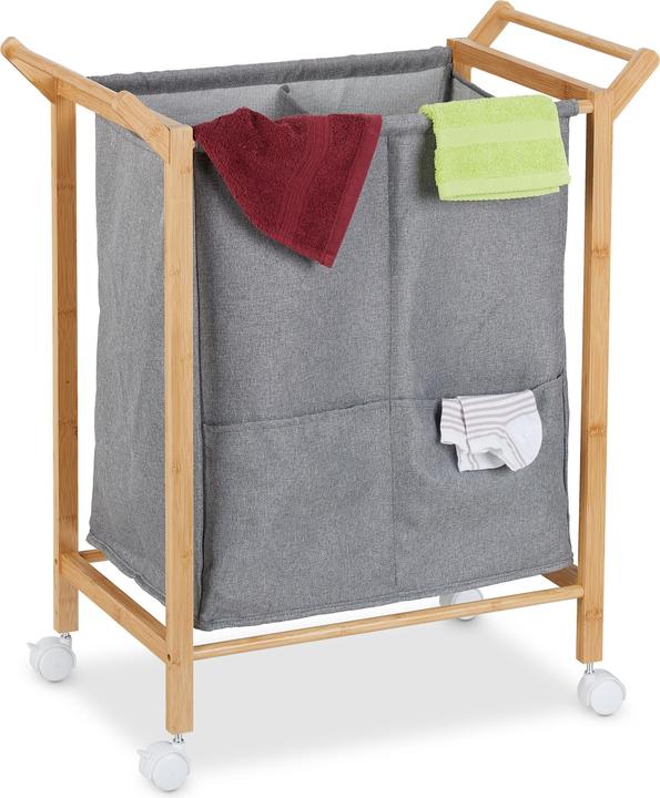 Actual product image Relaxdays Wäschekorb (80 l)