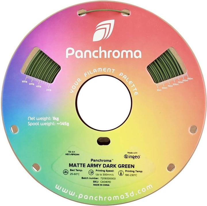 Produktbild Polymaker Panchroma™ PLA Matte Army (PLA, 1000 g)