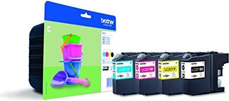 Produktbild Brother LC-221 Valuepack (BK, C, M, Y)