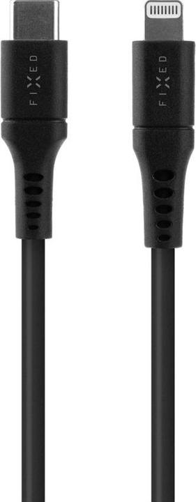 Immagine prodotto Fixed Cavo in silicone liquido USB-C/Lightning, 2 m, nero (2 m)