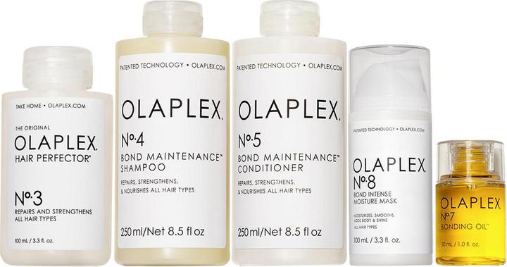 Image du produit Olaplex Coffret de soins Expert No. 3 + No. 4 + No. 5 + No. 7 + No. 8 (Set soin capillaire)