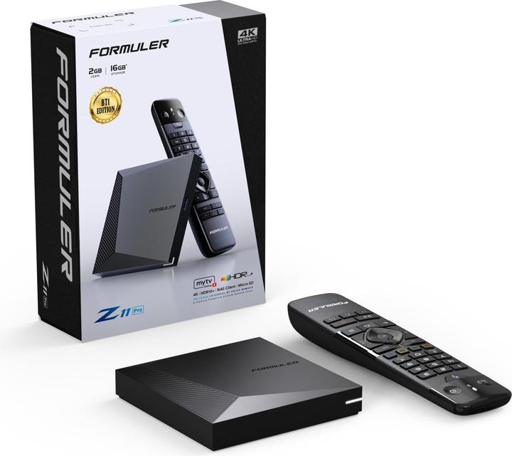 Actual product image Formuler Z 11 Pro BT1 Edition (16 GB, Android 11)