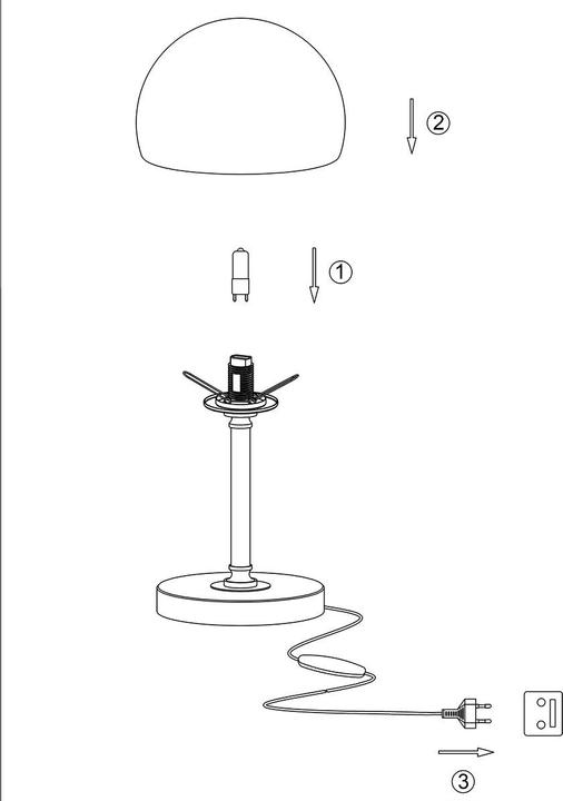 Produktbild Steinhauer Ancilla (300 lm, G9)