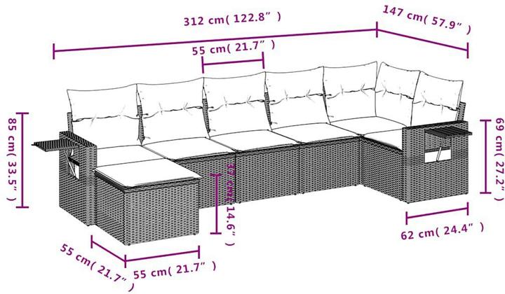 Produktbild vidaXL Santana