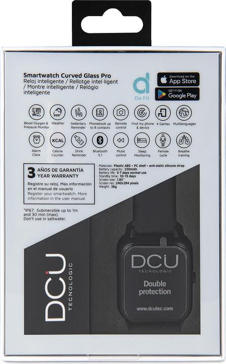 Produktbild DCU Tecnologic Curved Glass PRO (35 mm)