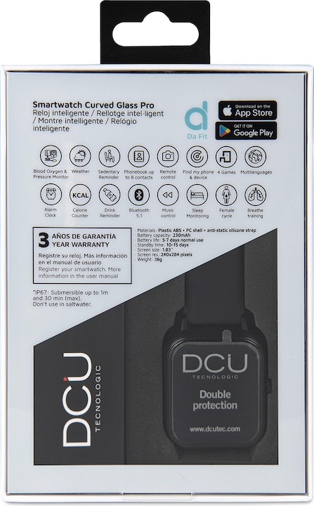 Produktbild DCU Tecnologic Curved Glass PRO (35 mm)