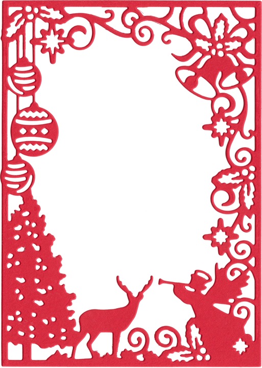 Produktbild Yvonne Creations Stanzschablone "Weihnachtsszenerie"