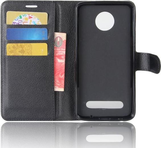 Immagine prodotto MU Classic Copertina in pelle con texture litchi (Motorola Moto Z2 Play)
