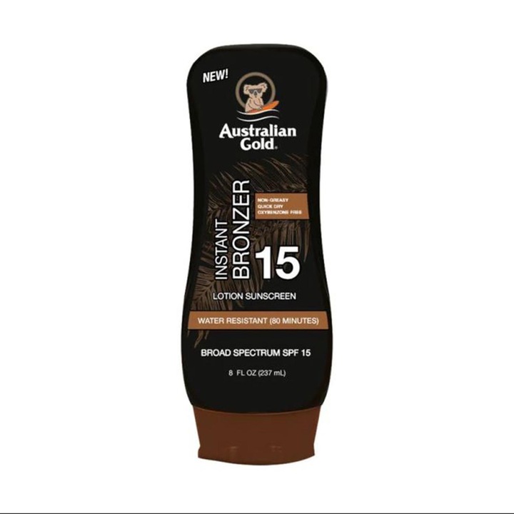 Actual product image Australian Gold Lotion Bronzer (Sun lotion, SPF 15, 237 ml)