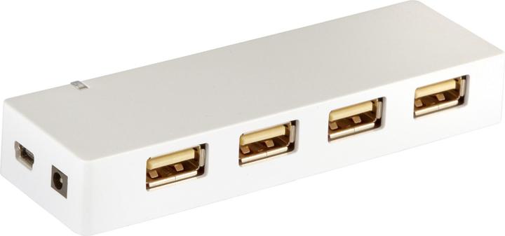 Actual product image EFB Elektronik USB2.0 hub 4-port, incl. USB2.0 connection cable (USB-A, 4 ports)