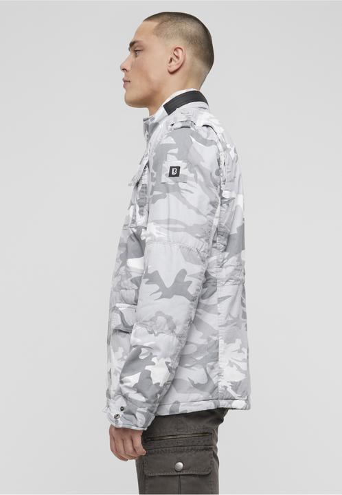 Actual product image Brandit Britannia winter outdoor jacket size S colour snowstorm/camouflage pattern (S)