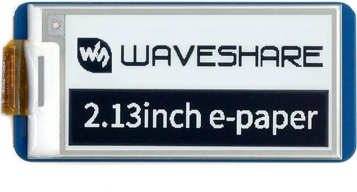 Produktbild WaveShare 2.13inch E-Ink Display für Raspberry Pi Pico