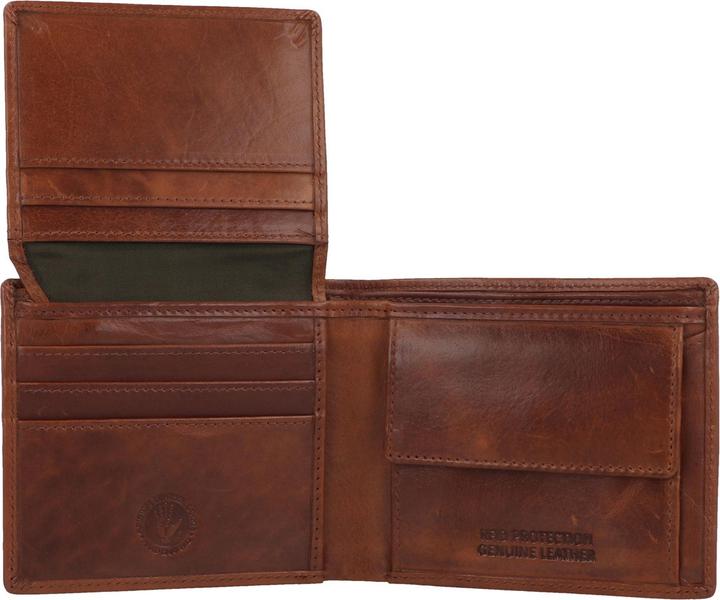 Actual product image Greenburry Newport Geldbörse RFID Schutz Leder 11 cm