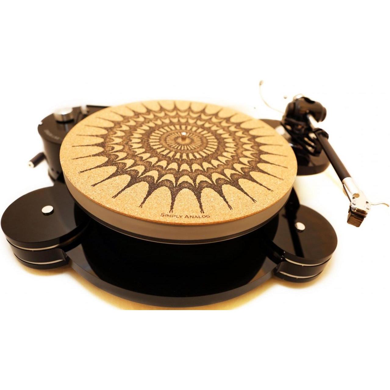 Thumbnail - Simply Analog Cork Slipmat - Iris (Plattenteller), Plattenspieler Zubehör, Mehrfarbig