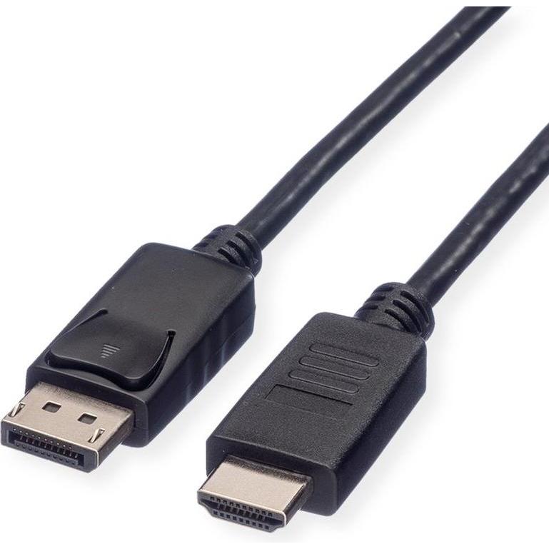 Roline DP-HDTV-Kabel (2 m, DisplayPort), Video Kabel