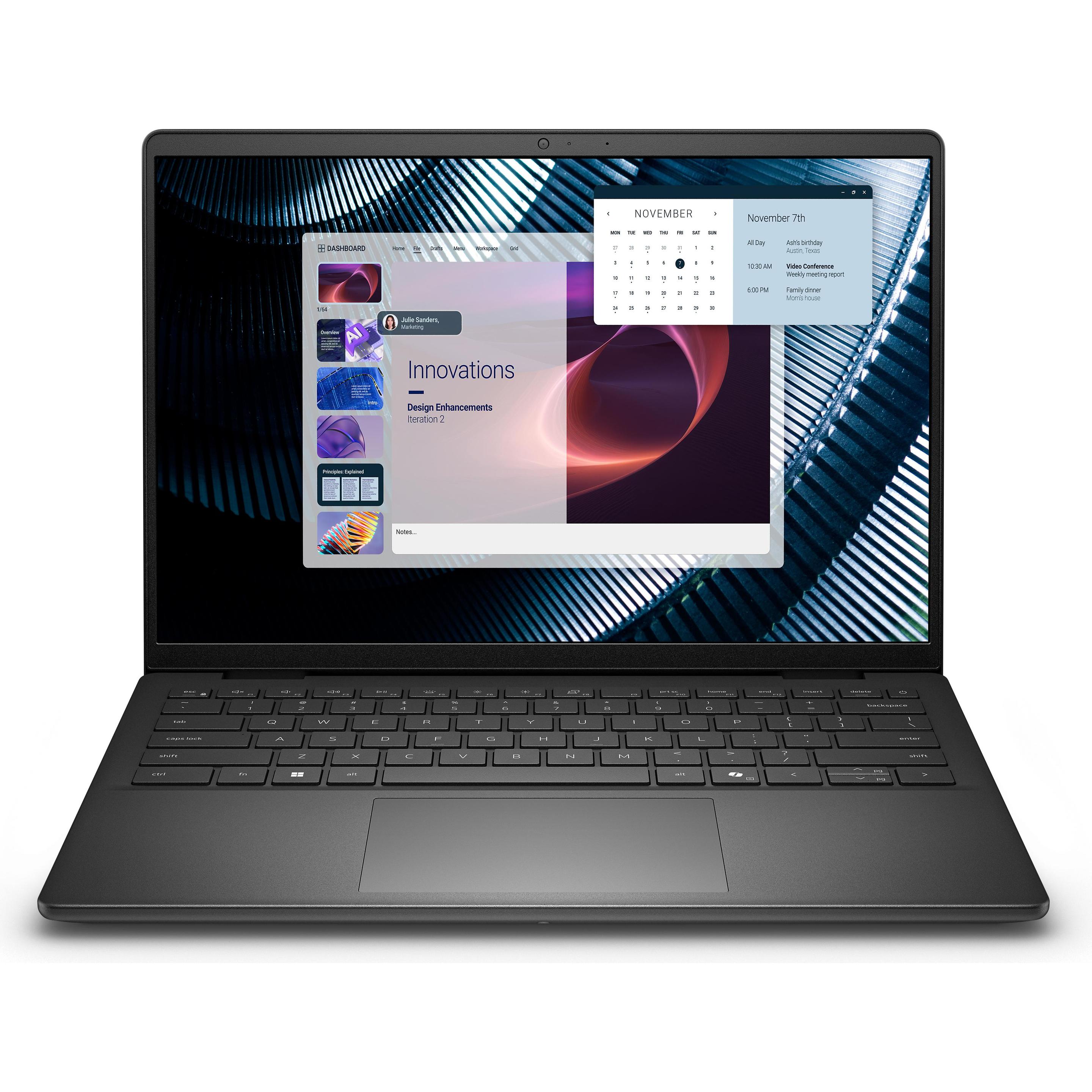 Dell SPL Pro 14 Essential PV14250 C5-120 (14", 512 GB, 16 GB, DE, Intel Core 5 120U), Notebook, Schw