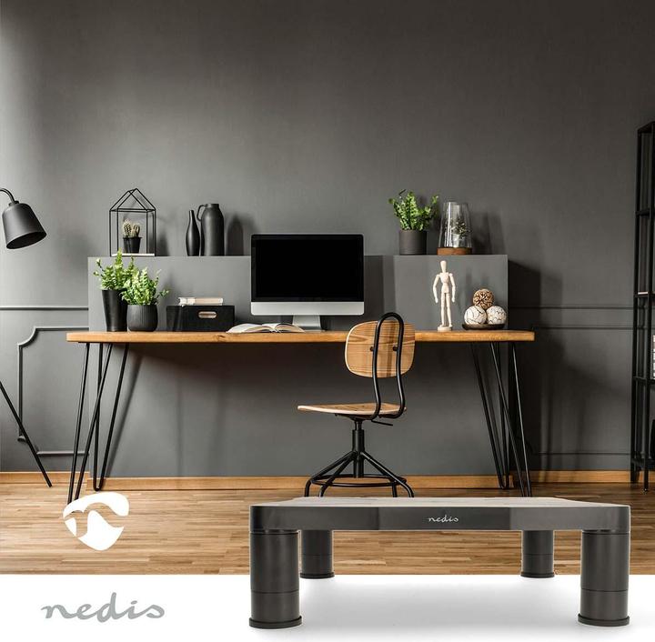 Image du produit Nedis Support d'écran | Ergononmie : Yes | Charge maximale : 18 kg | Universel | Hauteur réglable