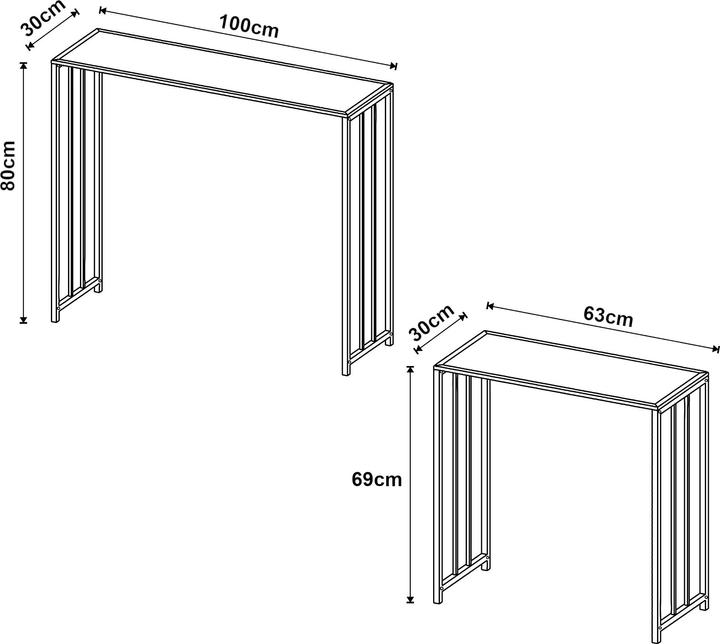 Produktbild En.Casa Lumparland (100 x 30 x 80 cm)