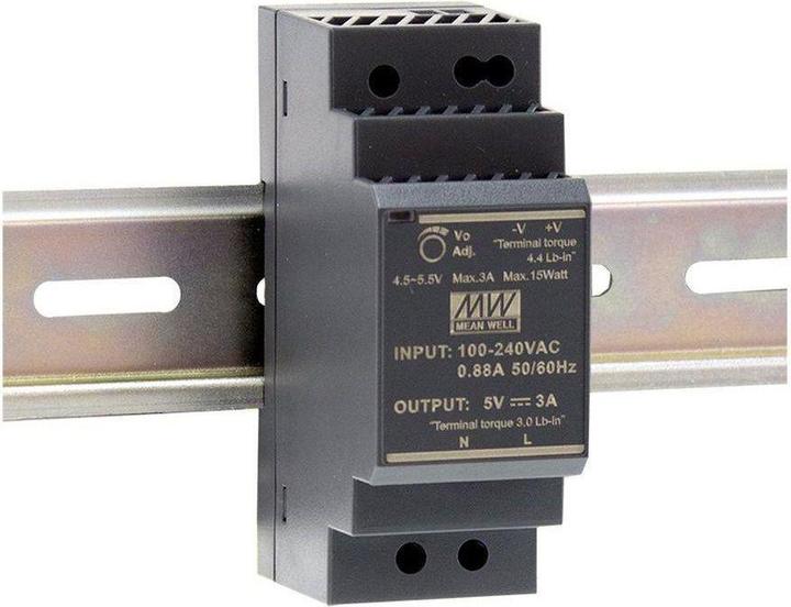 Produktbild MeanWell Ultra Slim Step Shape PSU, 30 W, 48 Vdc