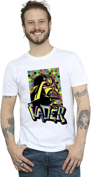 Immagine prodotto Star Wars Vader Graffiti Pop Art Maglietta Uomo (5XL)